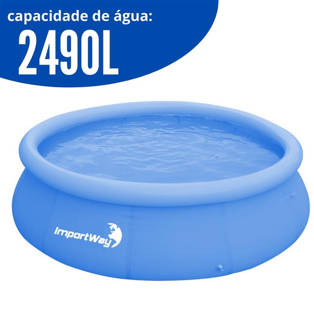 Piscina Borda Inflável 2490L