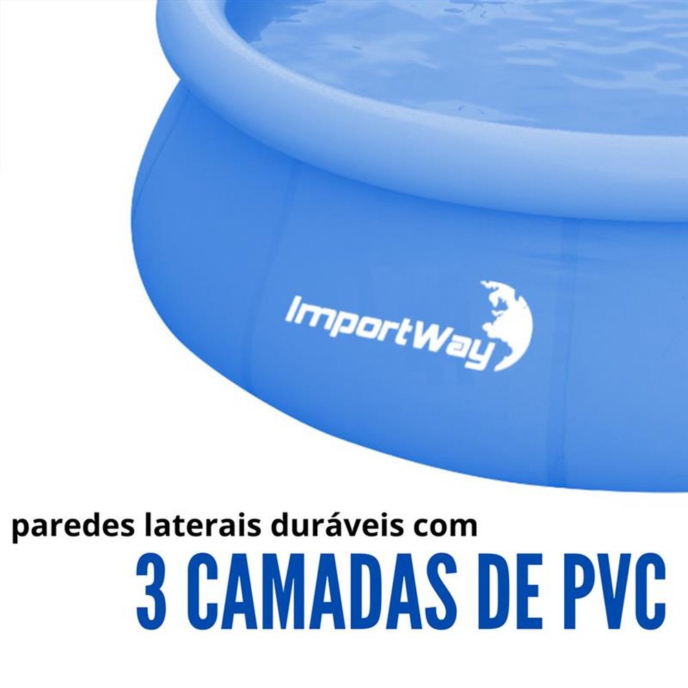 Piscina Borda Inflável 4600L