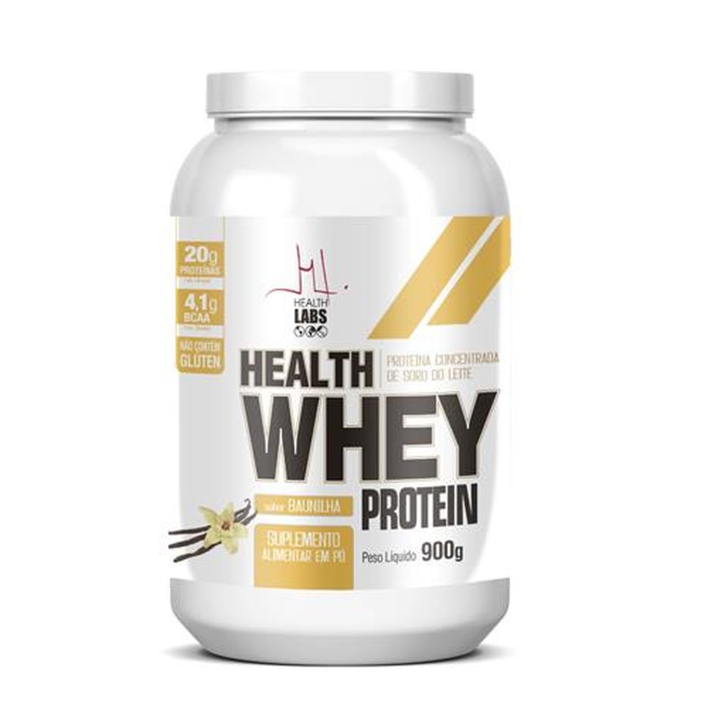 Health Whey Protein 900G Baunilha