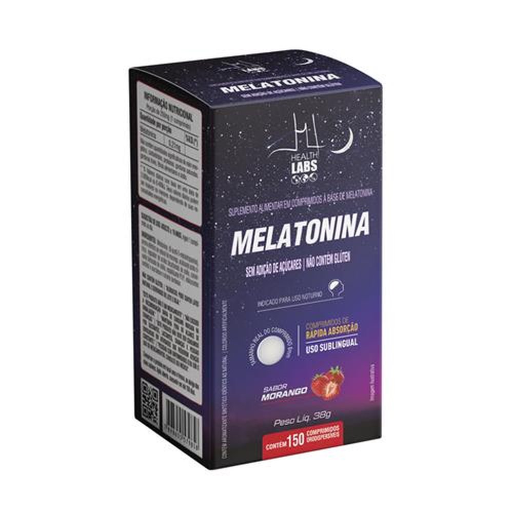 Melatonina 150 Comprimidos Morango