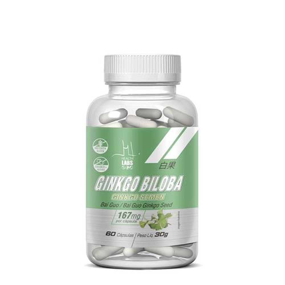 Ginkgo Biloba 60 Cápsulas