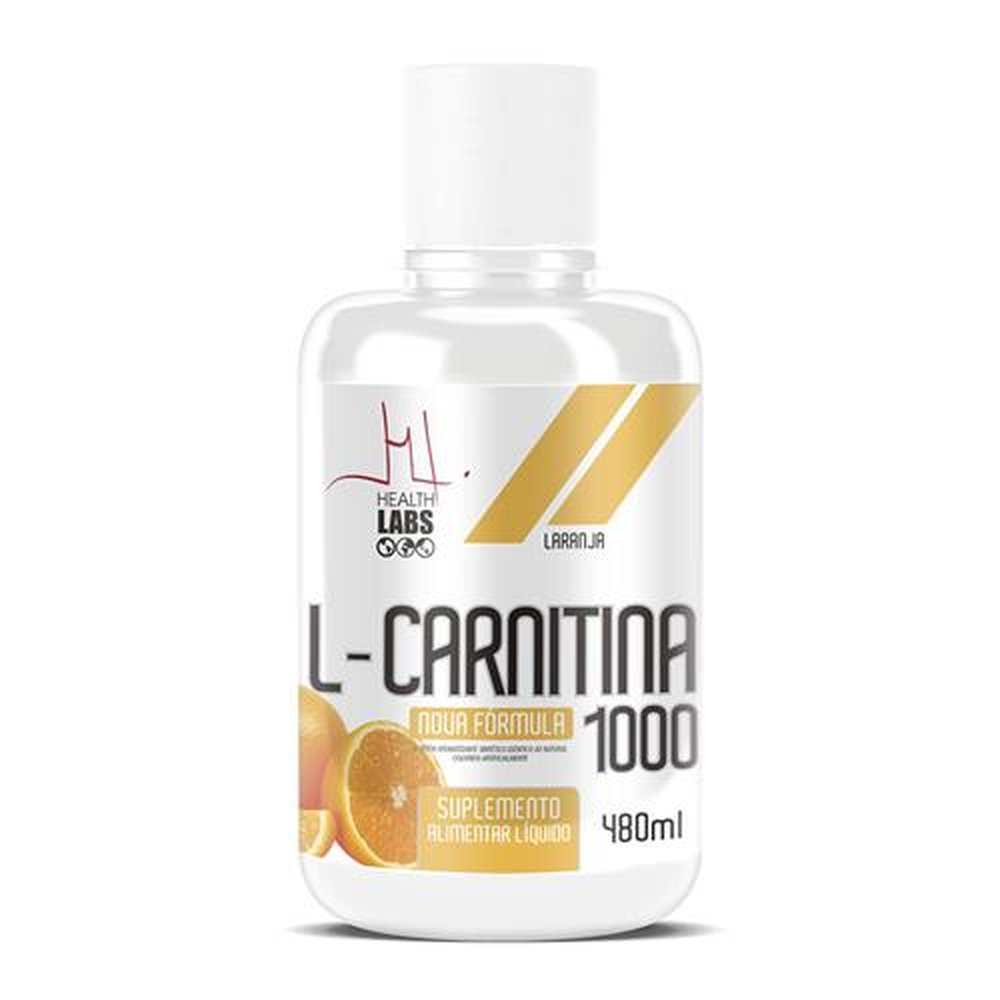 L-Carnitina 1000 480Ml Laranja