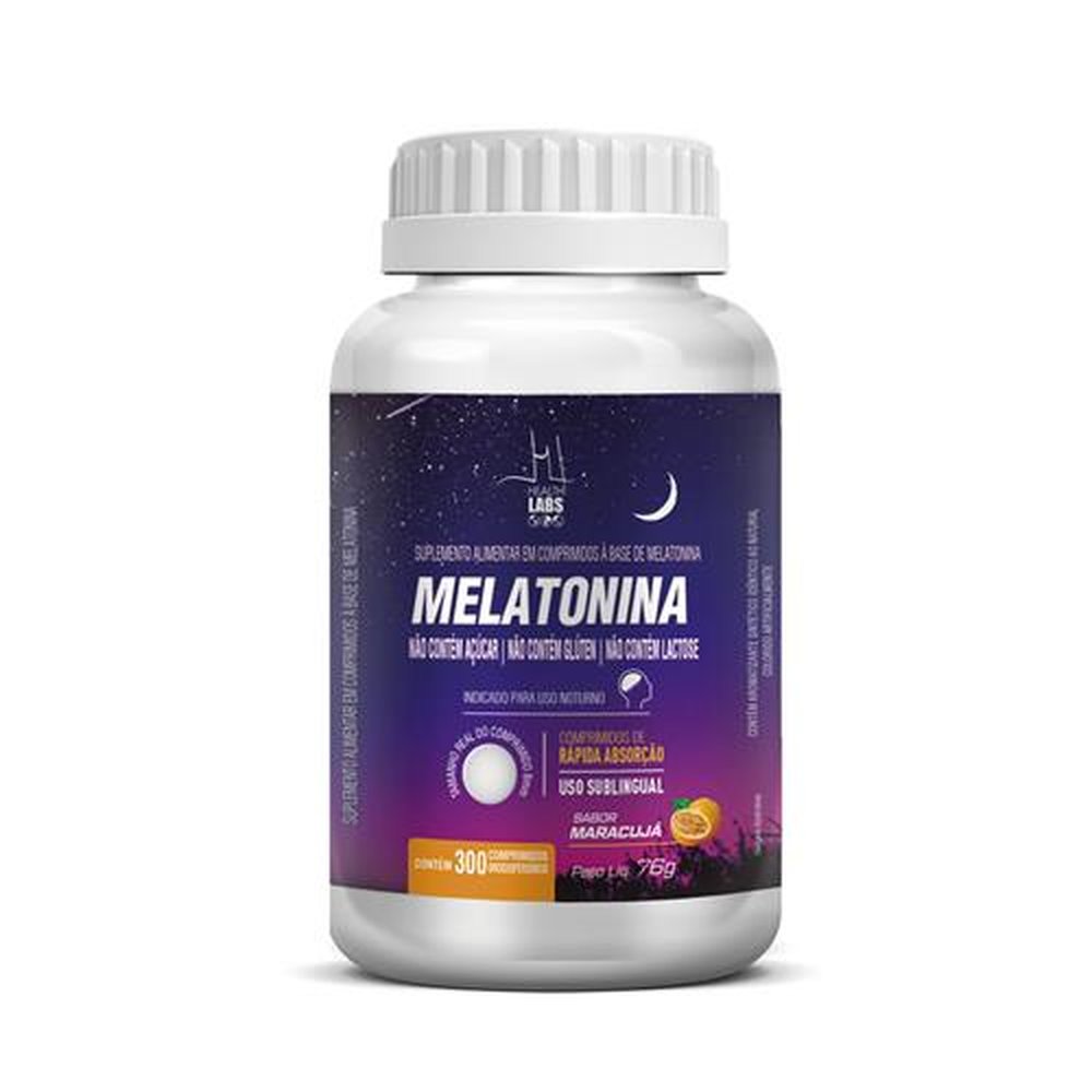 Melatonina 300 Comprimidos Maracujá