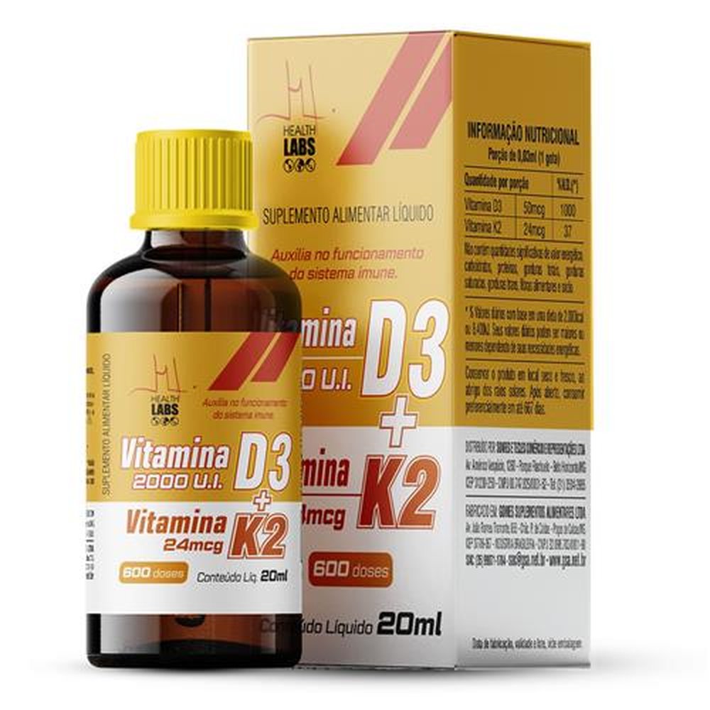 Vitamina D3 K2 20Ml