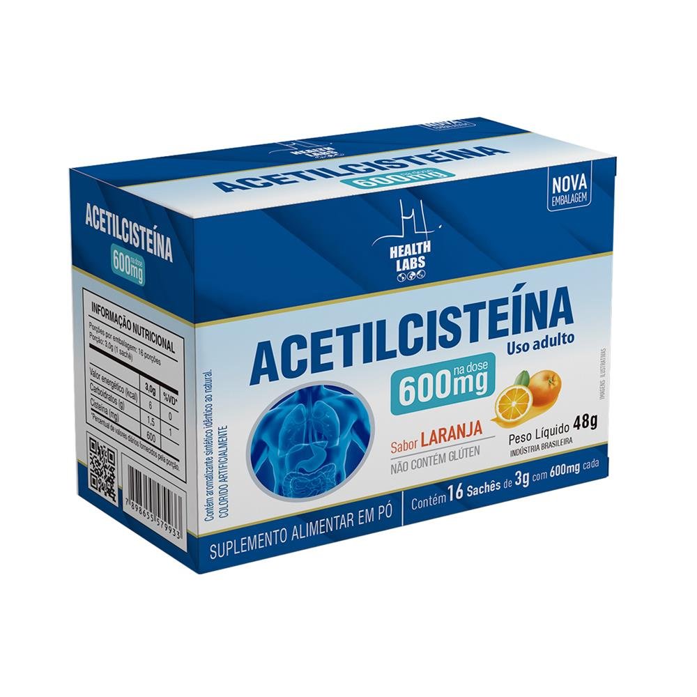 Nac 600Mg 16 Sachês
