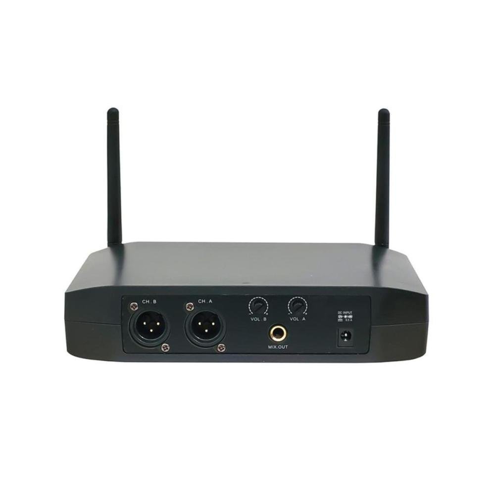 Microfone sem Fio Ls902 Duplo Plus Digital Preto Leson
