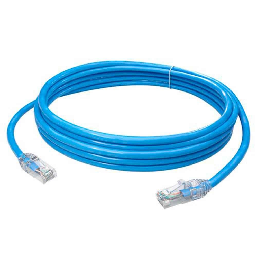 Patch cord u/utp furukawa sohoplus cat5e cmx t568a/b 5.0m azul claro certificado