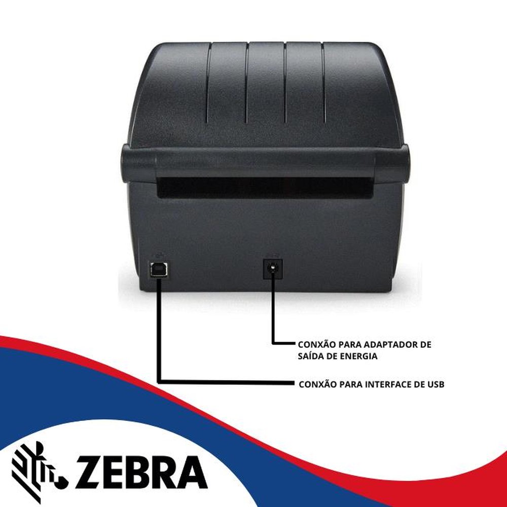 Impressora de Etiquetas Zebra Zd220 USB
