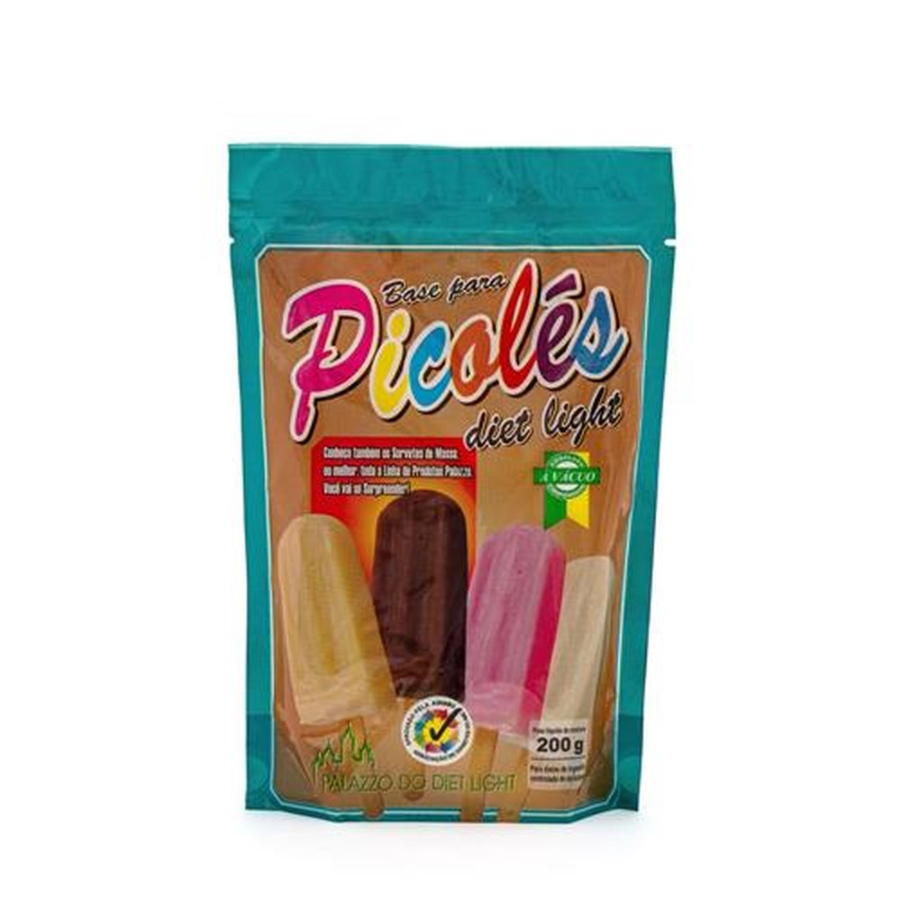 Picole Caseiro Diet Light 200g