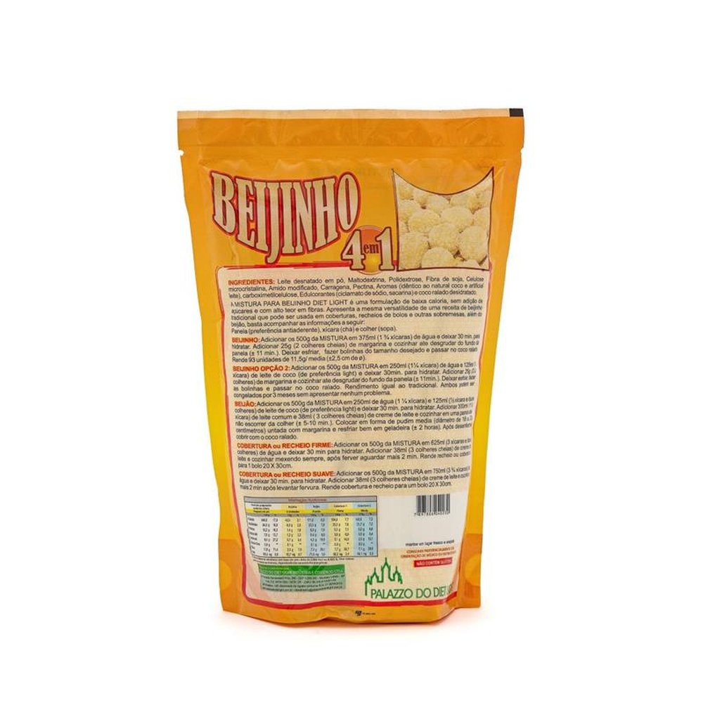 Beijinho Diet Light 500g