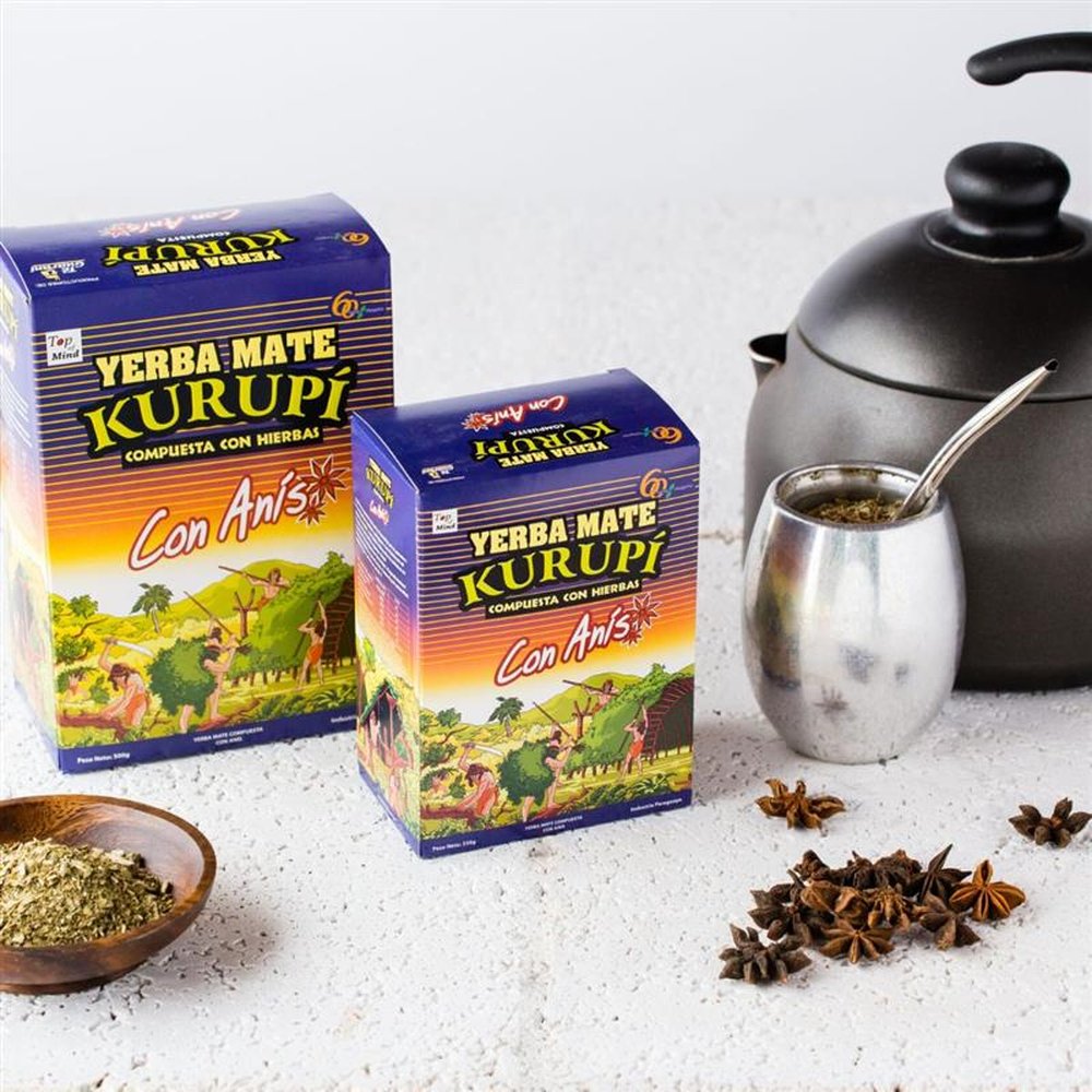Erva Mate Terere Kurupí Anís 500g