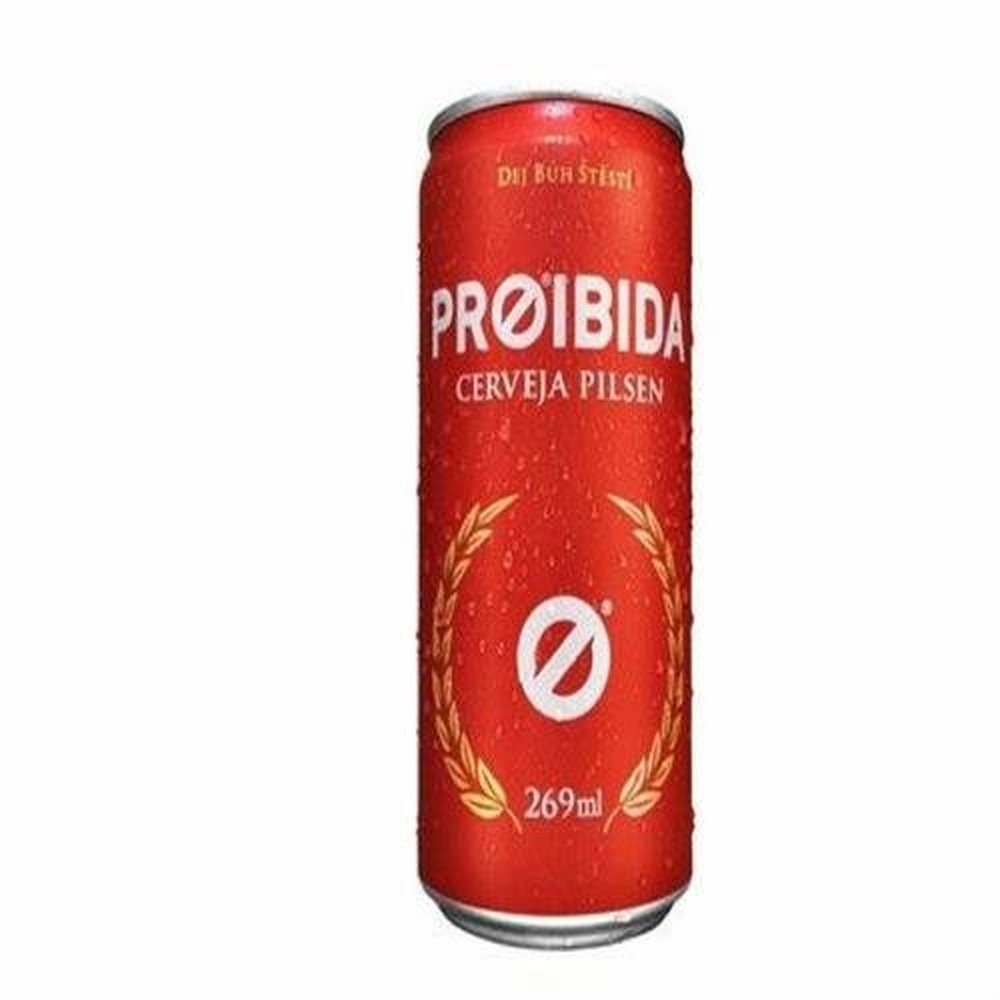 Cerveja Proibida 269ml - Caixa Contém 12 Unidades