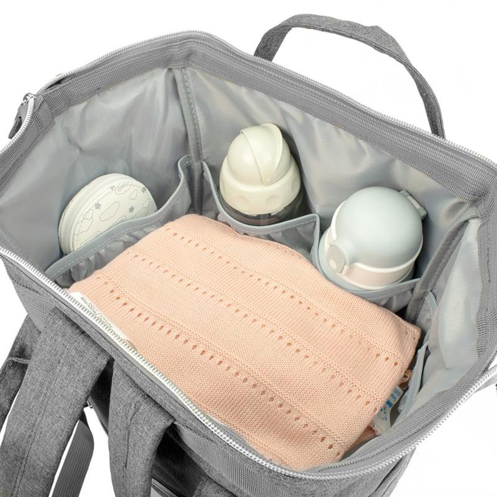 Kit Mochila Maternidade Unissex Pimpolho Com 3 Unidades.