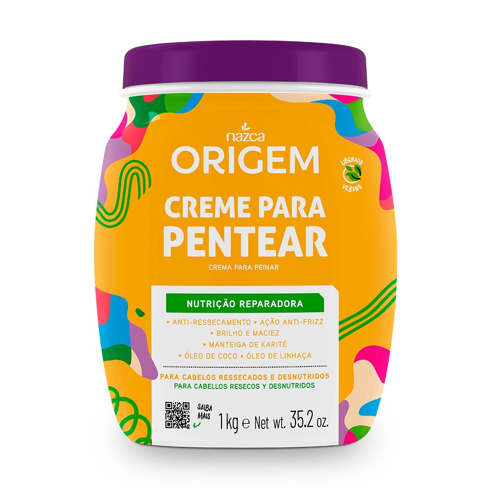 Creme de Pentear Origem Nutricao Reparadora 1kg