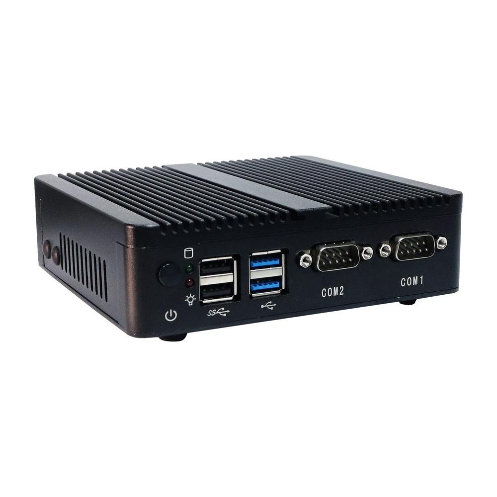 Kit de Mini-PC Intel J4125 / 8gb / SSD 240GB / Windows 10¹ / Ultra compacto 13cm x 14 cm