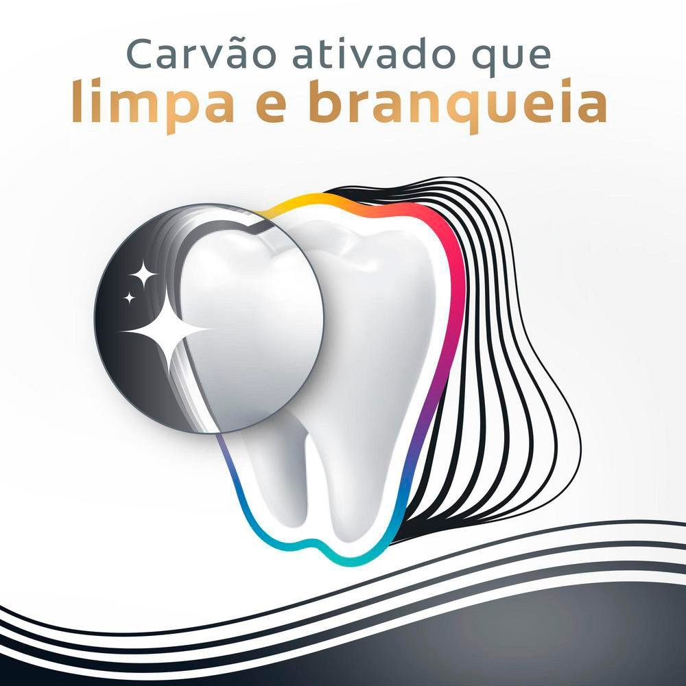 Creme Dental Colgate Total 12 Carvão Ativado 90g