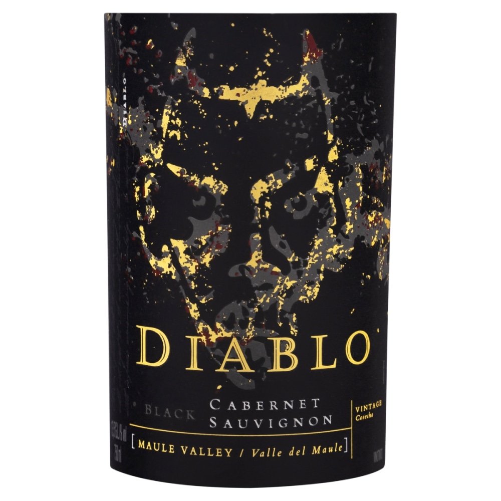 Vinho Importado Diablo Black Cabernet Sauvignon Tinto 750ml