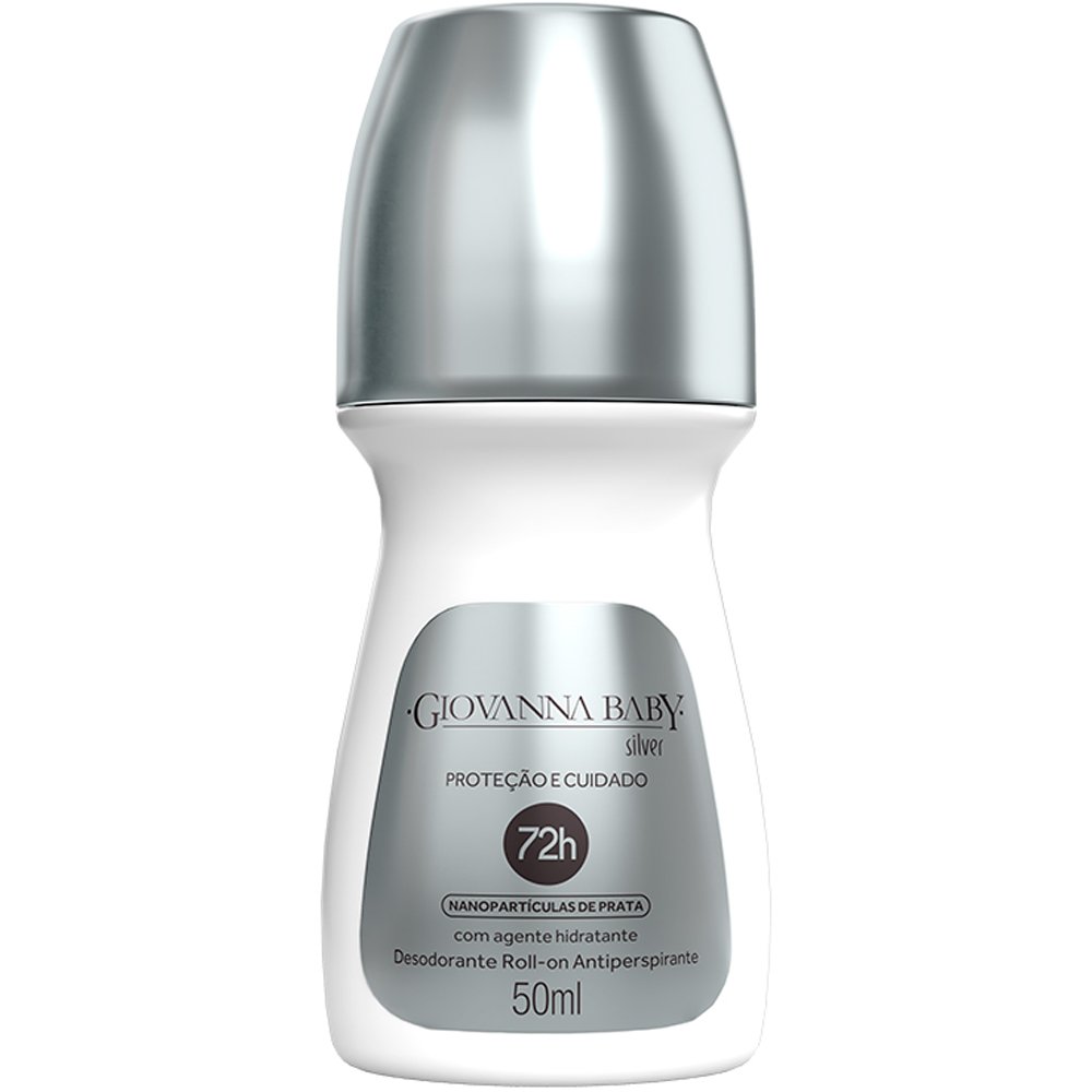Desodorante Giovanna Baby Roll On Silver 50Ml