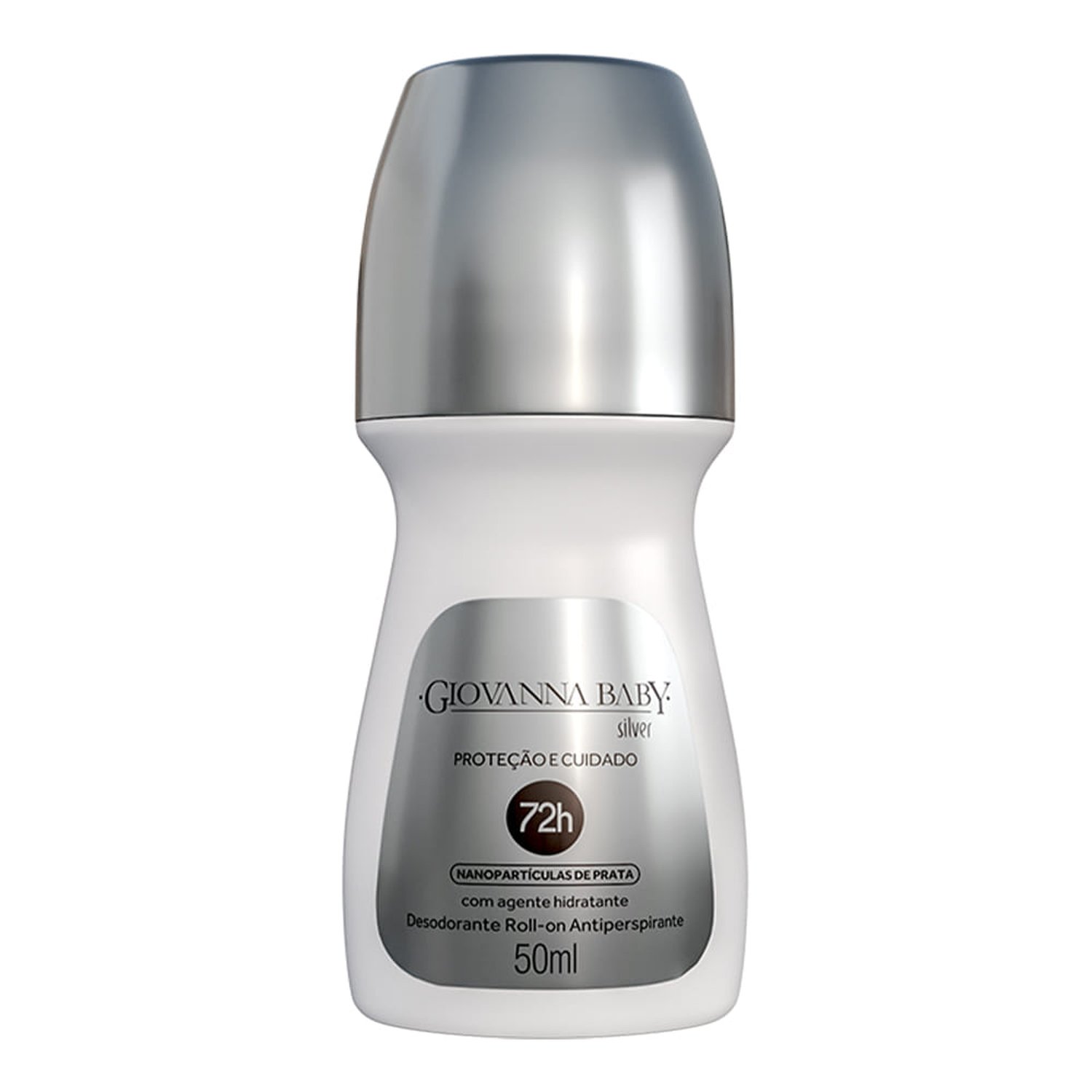 Desodorante Giovanna Baby Roll-On 50Ml Silver