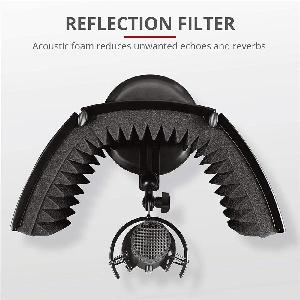 Microfone Studio Trust Rudox GXT259 Filtro Refletor
