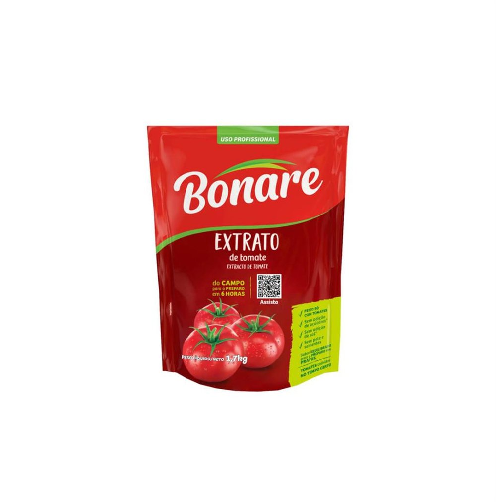 Extrato Tomate Bonare Sache 1,7Kg