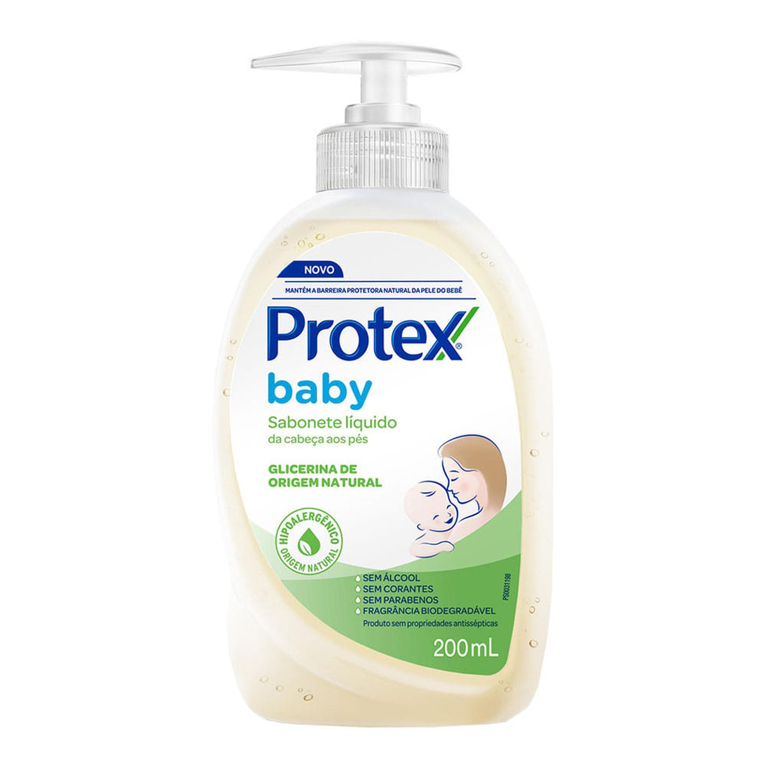 Sabonete Líquido Protex Baby 200Ml Com Glicerina