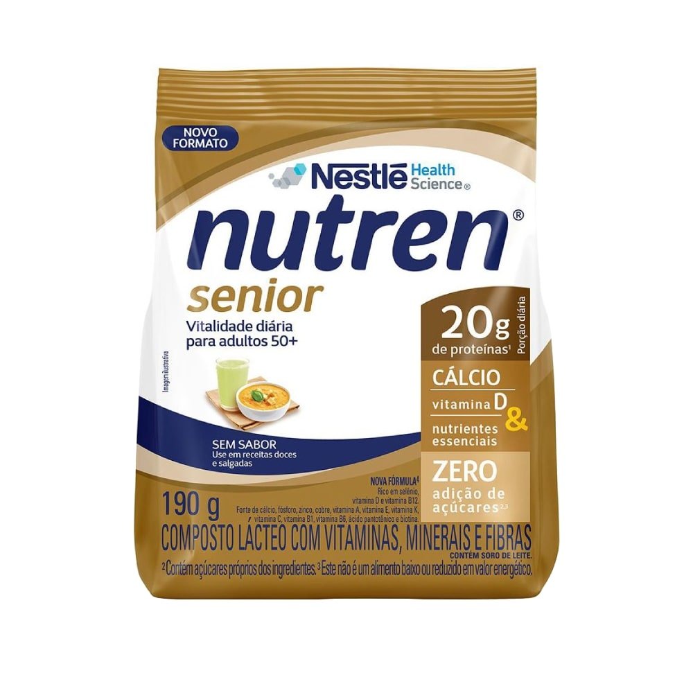 Nutren Nestle Sênior Pó Sache 190G