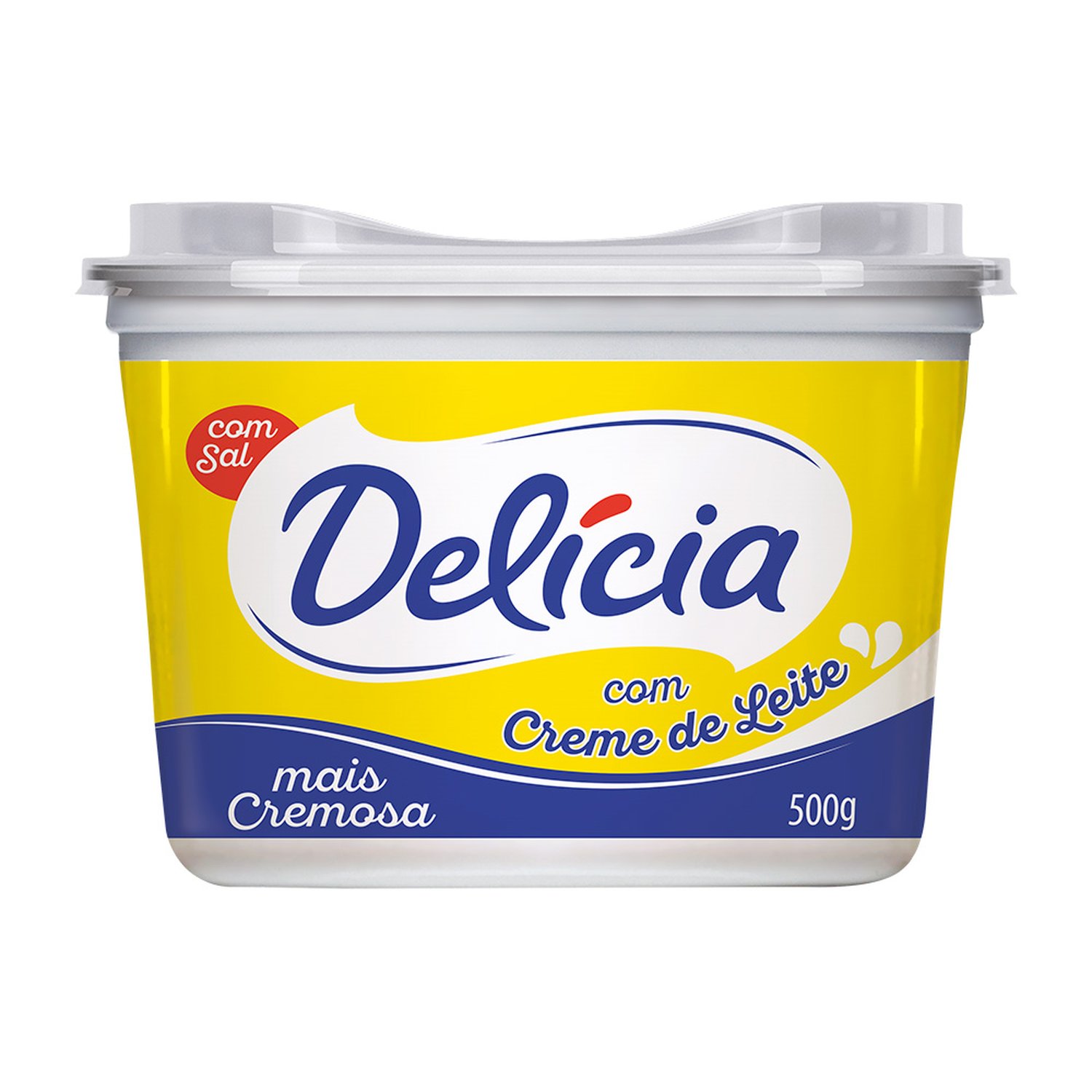 Margarina Delicia 500G Com Sal