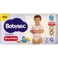 Fralda Babysec Shortinho Mega G 28 Unidades