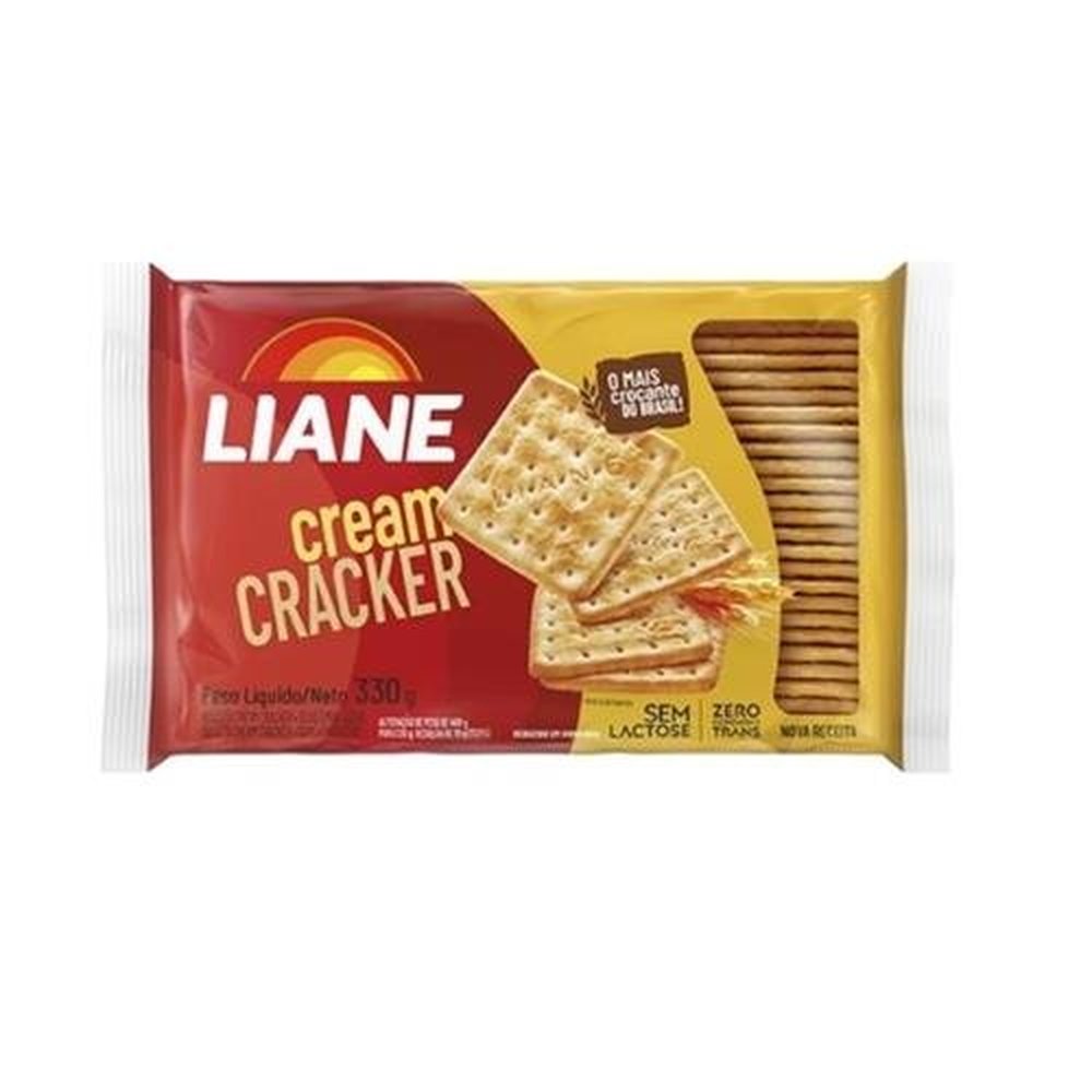 Biscoito Liane Cream Cracker 30X330Gramas