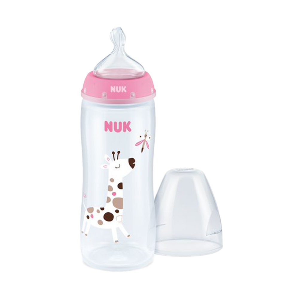 Mamadeira Nuk First Choice Rosa 360ml
