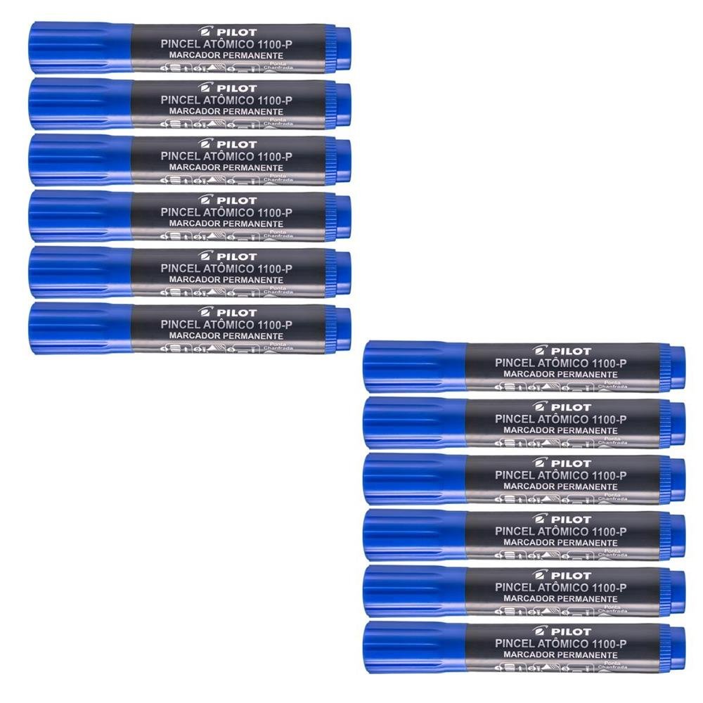 Pincel Pilot Marcador Atomico 1100-P Azul C/12