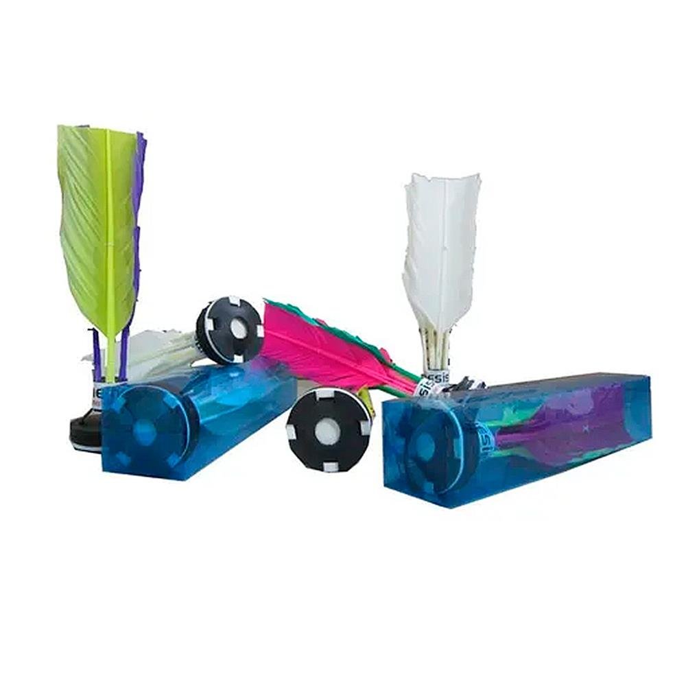 Kit 6 Petecas Bora Ki Bora Sortida Na Caixa