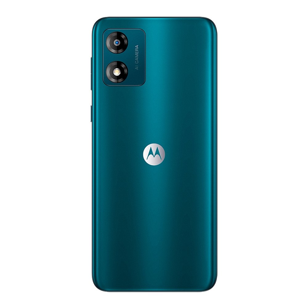 Smartphone Motorola Moto E13 Verde, Tela de 6.5", 4G+Wi-Fi, And. 13 Go, Câm. Tras. 13MP, Frontal de 5MP, 2GB RAM, 32GB