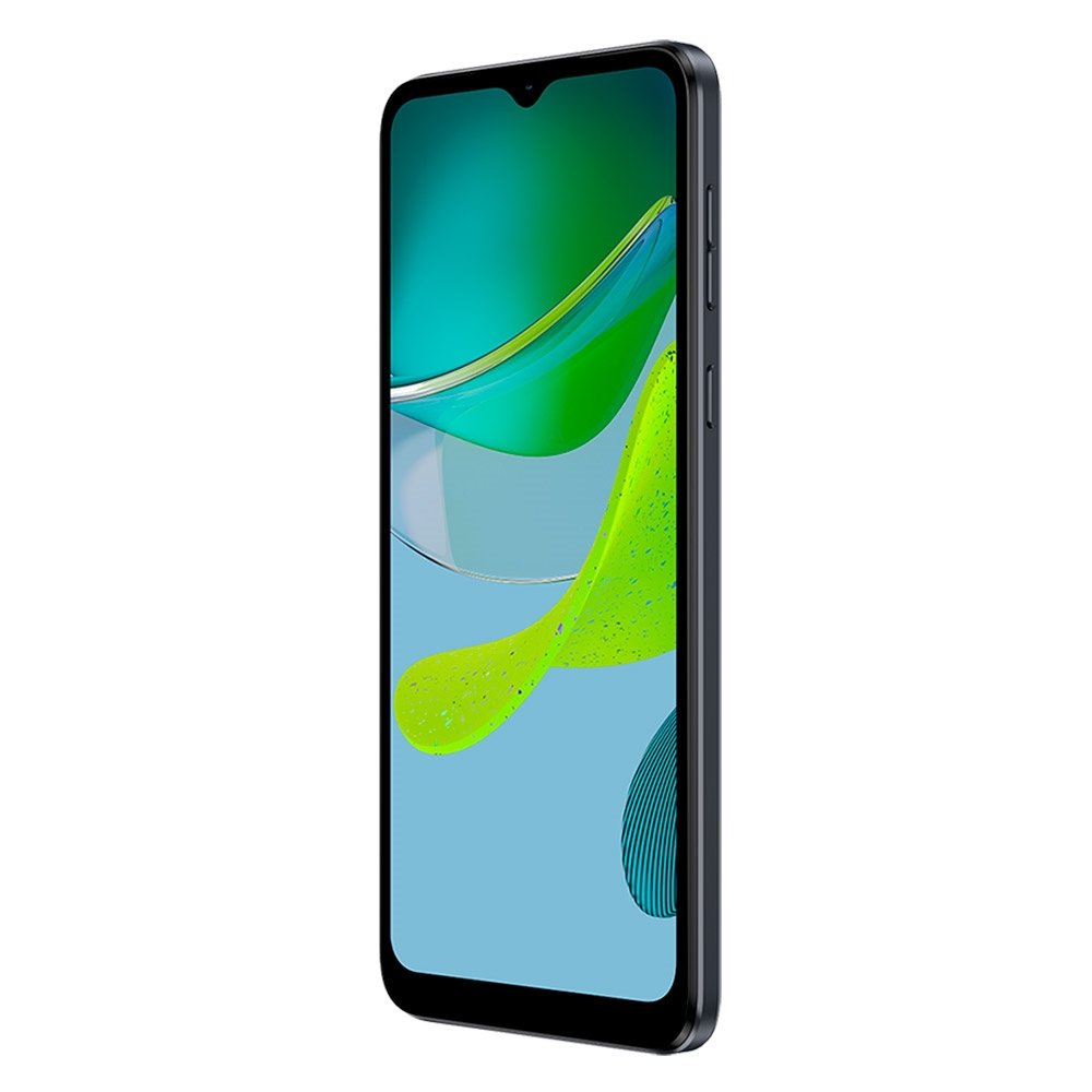 Smartphone Morotola Moto E13 Grafite, Tela de 6.5" - And. 13 e Câm. Tras. 13MP,  4GB RAM, 64GB