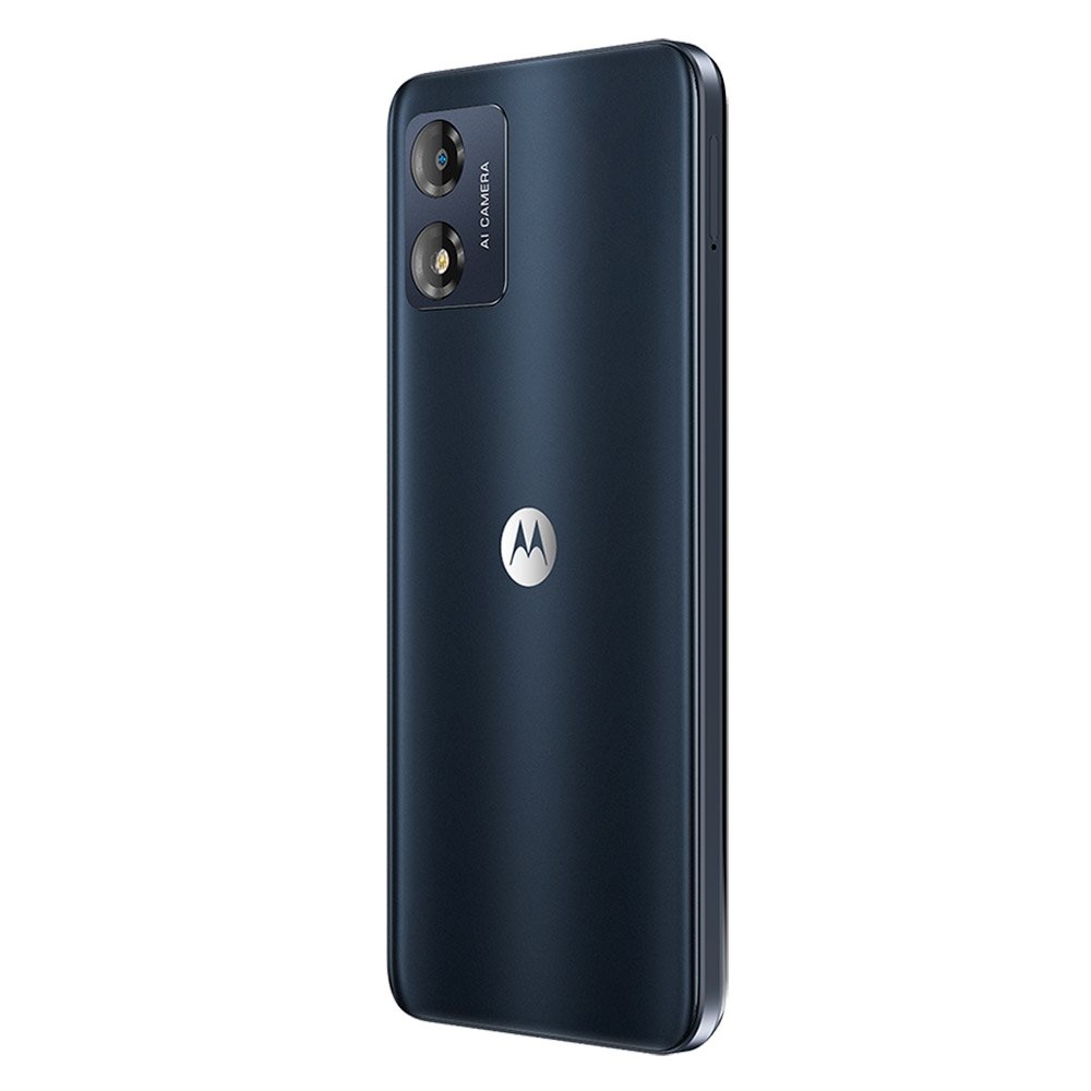 Smartphone Morotola Moto E13 Grafite, Tela de 6.5" - And. 13 e Câm. Tras. 13MP,  4GB RAM, 64GB