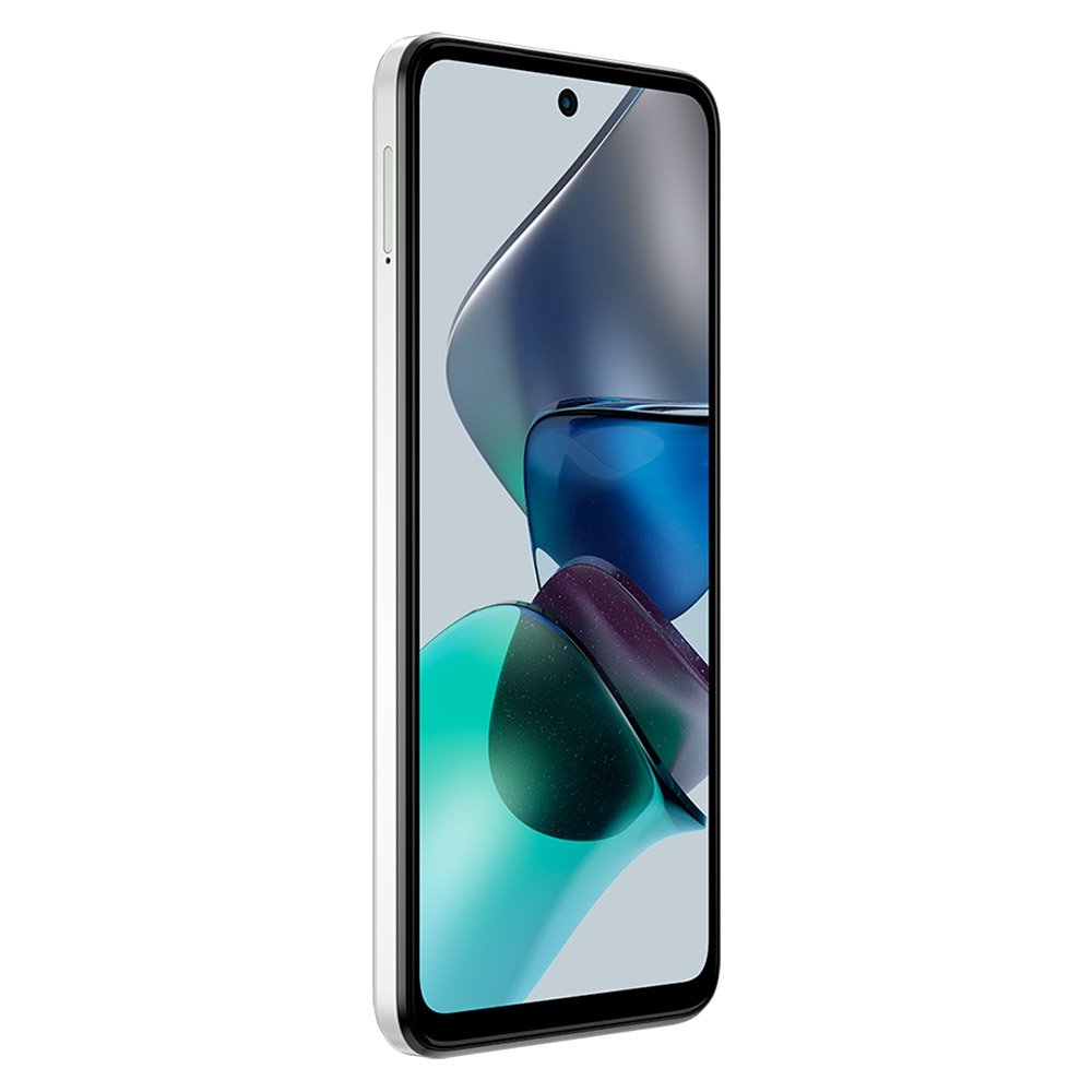 Smartphone Motorola Moto G23 Branco, Tela de 6.5" | 4G+Wi-Fi, And. 13, Câm. Tras. 50+5+2MP e Frontal de 16MP, 4GB RAM, 128GB