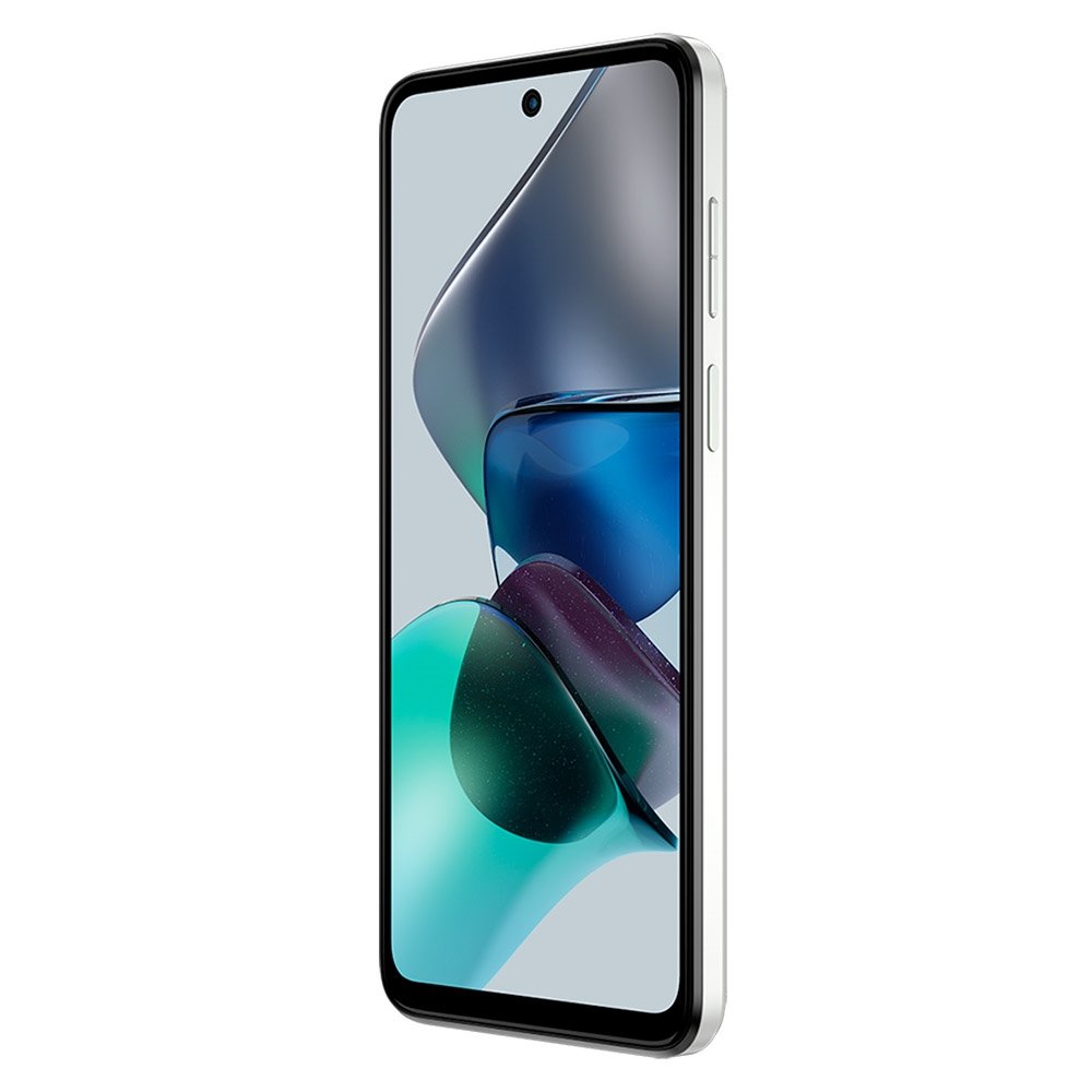 Smartphone Motorola Moto G23 Branco, Tela de 6.5" | 4G+Wi-Fi, And. 13, Câm. Tras. 50+5+2MP e Frontal de 16MP, 4GB RAM, 128GB