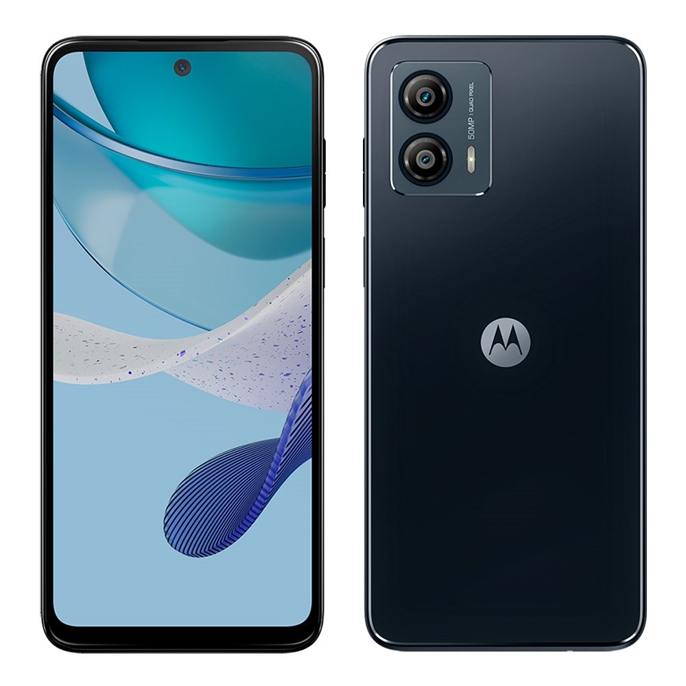 Smartphone Motorola Moto G53 Grafite, Tela de 6.5", 5G+Wi-Fi+NFC, And. 13, Câm. Tras. 50+2MP, Frontal de 8MP, 4GB RAM, 128GB
