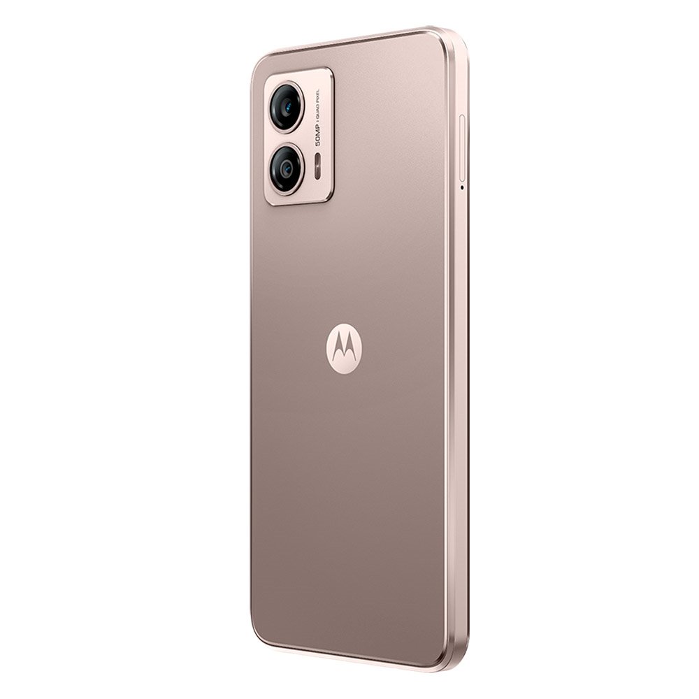 Smartphone Motorola Moto G53 Rosê, Tela de 6.5", 5G+Wi-Fi+NFC, And. 13, Câm. Tras. 50+2MP, Frontal de 8MP, 4GB RAM, 128GB
