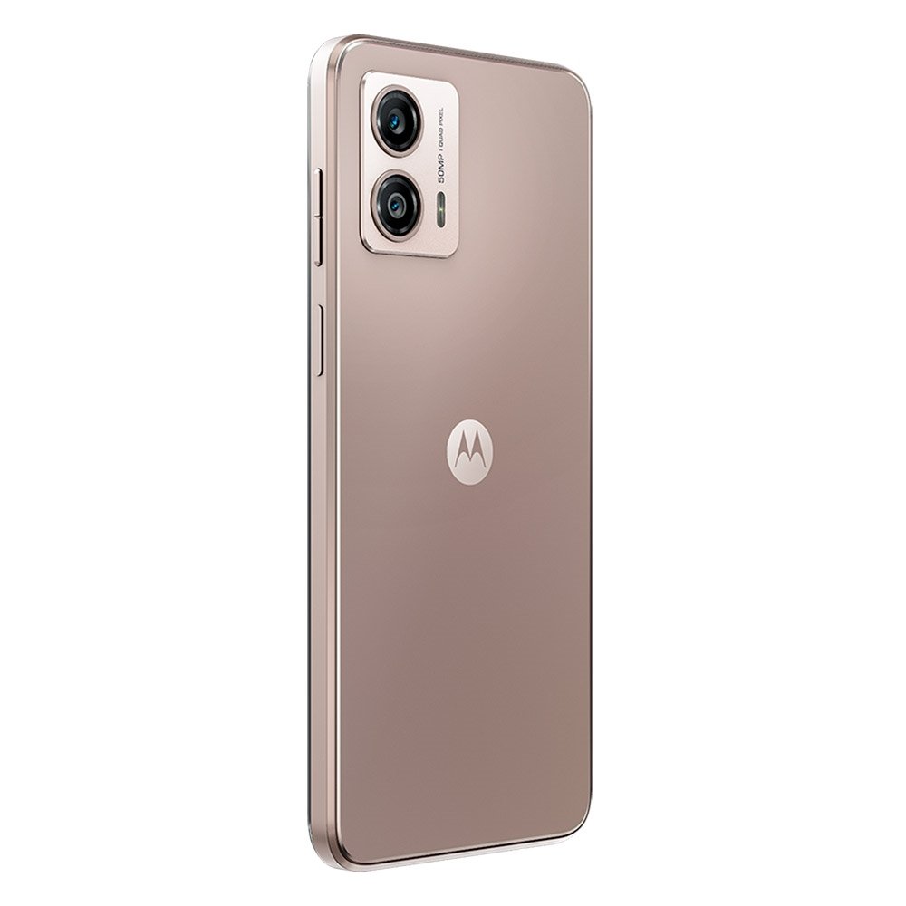 Smartphone Motorola Moto G53 Rosê, Tela de 6.5", 5G+Wi-Fi+NFC, And. 13, Câm. Tras. 50+2MP, Frontal de 8MP, 4GB RAM, 128GB