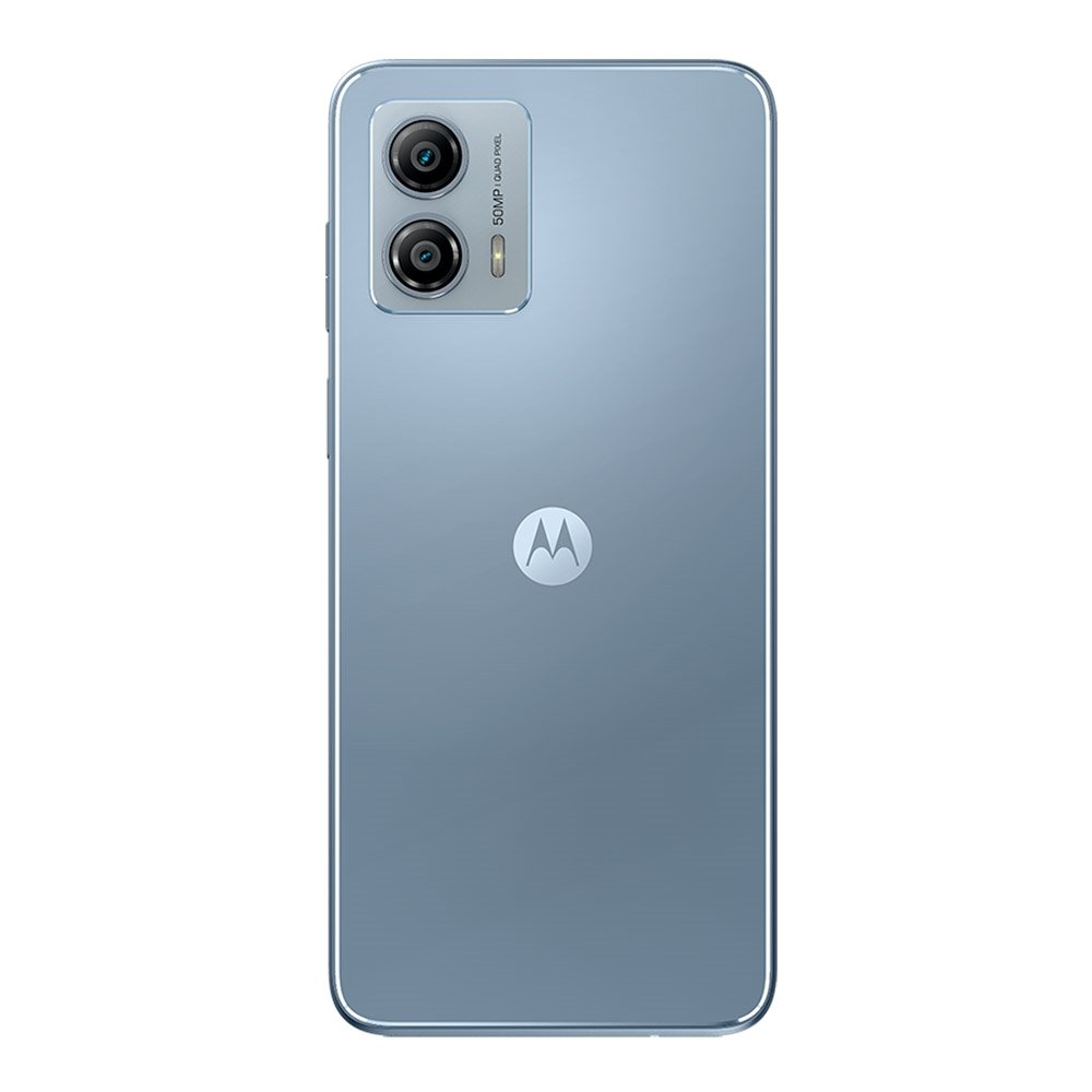 Smartphone Motorola Moto G53 Prata, Tela de 6.5" | 5G+Wi-Fi+NFC, And. 13, Câm. Tras. 50+2MP, e Frontal de 8MP, 4GB RAM, 128GB