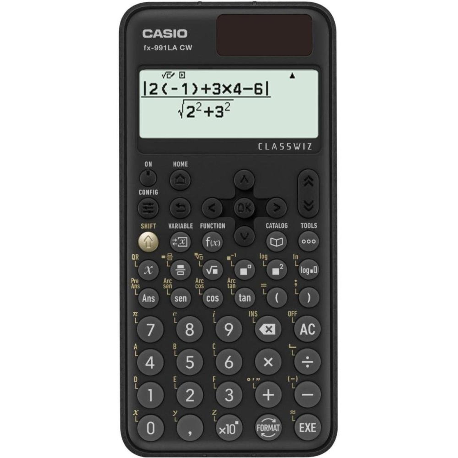Calculadora Científica Casio, 550 Funções, 13 Aplicativos, Preta