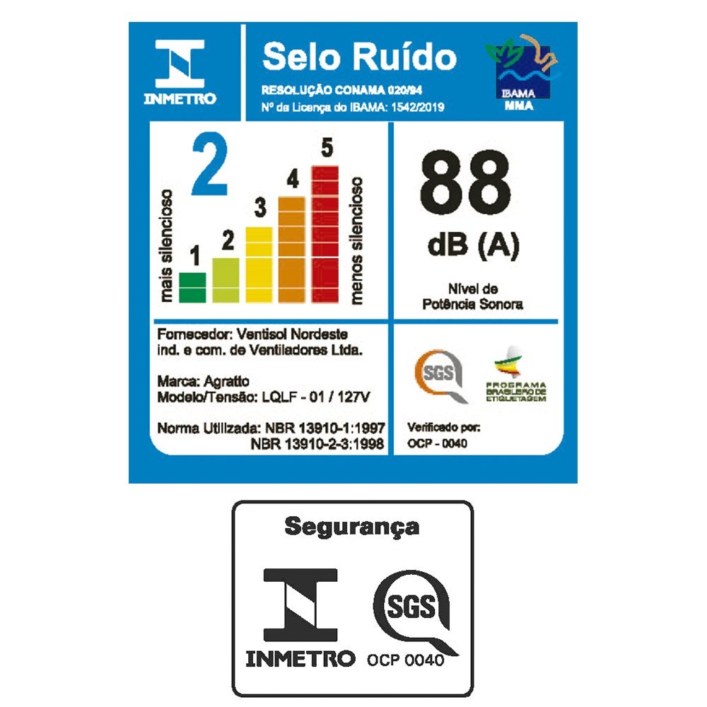 Liquidificador Agratto Forza LQLF-01 850W - 2 Velocidades+Pulsar, Copo Leitoso 1,5 Litros, Preto, 110V