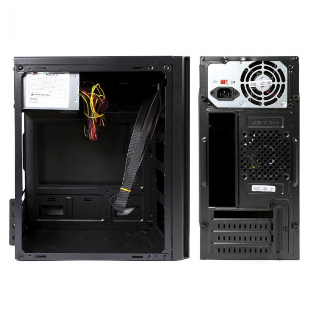 Gabinete Micro-atx Mt-28bk Com Fonte 200w C3tech