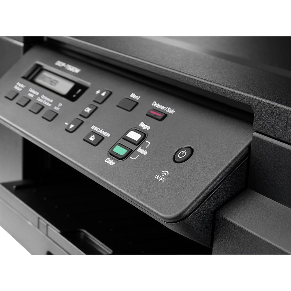 Multifuncional Brother Inktank DCPT520W, A4, 30PPM, 12PPM Color, USB, Wi-Fi, Preto, 110V