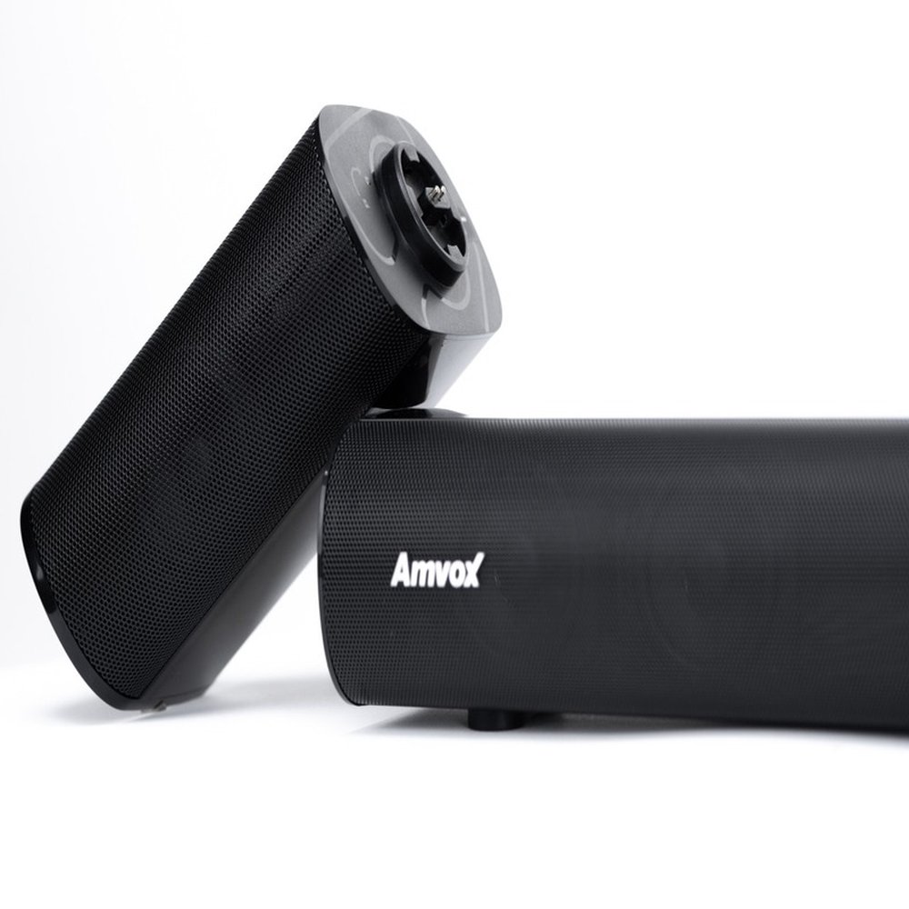 Soundbar Amvox ABS 0201 200W Bluetooth Cabo Óptico Hdmi Bivolt