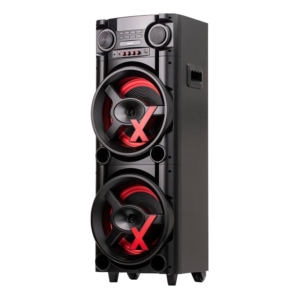 Caixa de Som Amplificada ACA 1300 NEW X - Entrada AUX, USB, Show de LED, Bivolt