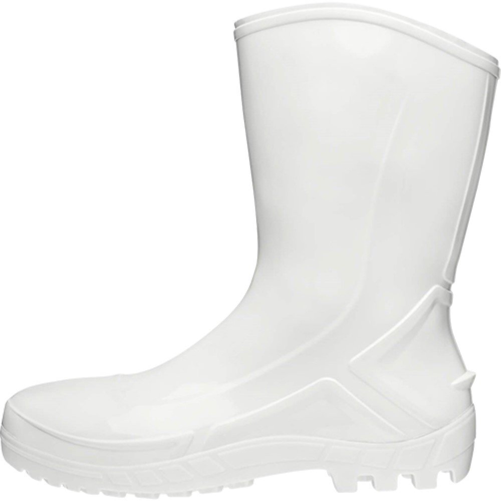 Bota Pvc Branca Cano Alto Tamanho 44 Vulcaflex
