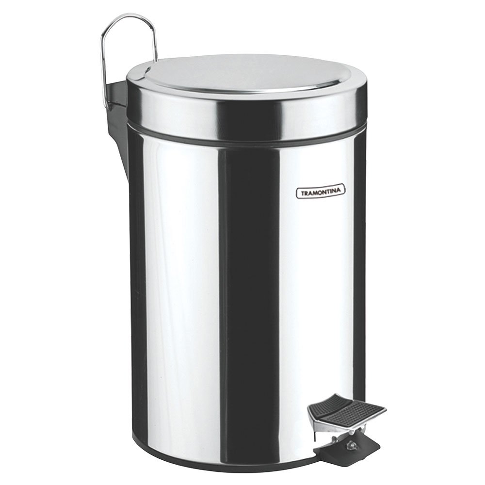 Lixeira Tramontina 20L Inox com Pedal